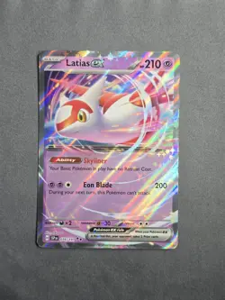 Latias ex 076/191 Double Rare SV: Surging Sparks Pokemon TCG NM - Image 1