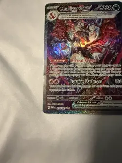 DAMAGED! Pokemon Charizard ex SV:Paldean Fates Special Illustration Rare 234/091 - Image 2