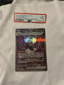 DAMAGED! Pokemon Charizard ex SV:Paldean Fates Special Illustration Rare 234/091 - Image 3