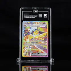 2025 Pokemon SV Prismatic Evolutions 153/131 Jolteon EX SIR TAG 10 (969) - Image 1