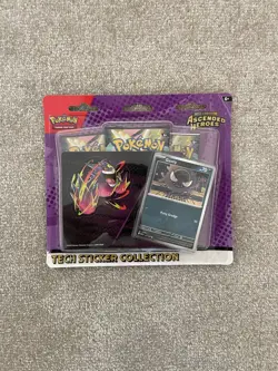 Pokemon TCG: Mega Evolution - Ascended Heroes Tech Sticker Collection - Gastly - Image 2