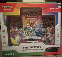 Pokemon First Partner Illustration Collection Series 1 Promo Box w/ Charmander - Image 1