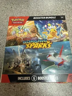 Pokemon TCG Surging Sparks Booster Bundle Factory Sealed - Image 1