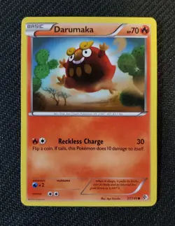 Pokemon TCG Boundaries Crossed Darumaka 27/149 - NM - Image 1