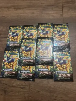 Pokemon Crown Zenith Booster Pack x10 - New & Sealed - Image 2