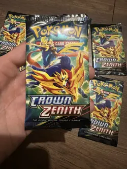 Pokemon Crown Zenith Booster Pack x10 - New & Sealed - Image 5