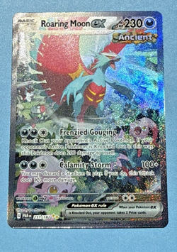 Roaring Moon EX 251/182 - Paradox Rift - Special Illustration Rare - Pokemon - Image 1
