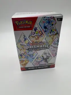 Pokemon TCG Scarlet & Violet Prismatic Evolutions Booster Bundle New Sealed - Image 1