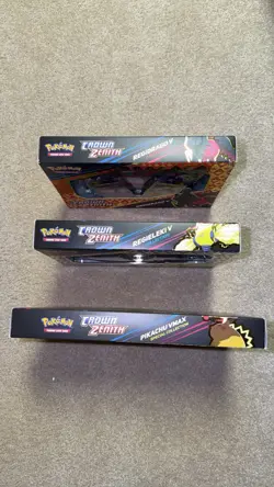 Pokemon Crown Zenith Regidrago V Regieleki V Pikachu Vmax Lot Of 3 Sealed! - Image 2