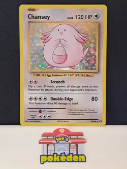 Pokemon TCG Chansey 70/108 Evolutions XY Holo Rare NM - Image 1