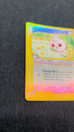 Pokemon TCG Igglybuff 67/144 Skyridge Reverse Holo NM - Image 2