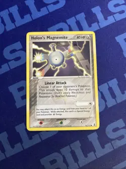 Pokemon Holon’s Magnemite 70/113 Delta Species LP - Image 1