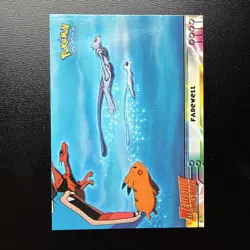 FREE SHIPPING NM Farewell 39 Topps Mewtwo Strikes Back Pokemon - Image 1