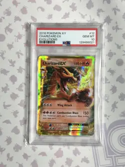 PSA 10 Charizard EX 12/108 - XY Evolutions Pokemon TCG - Gem Mint - Image 1