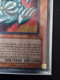 Yu-Gi-Oh! Blue-Eyes Toon Dragon, MRL-000, 1st Edition, Secret Rare, Magic Ruler - Image 5