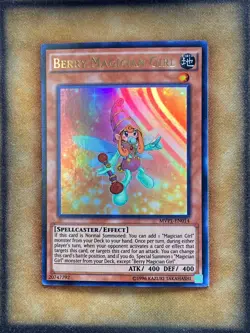 Yugioh Berry Magician Girl MVP1-EN014 Ultra Rare NM - Image 1