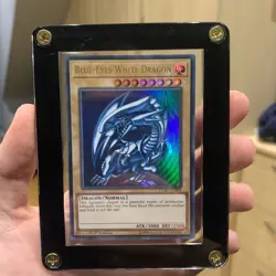 Yu-Gi-Oh! TCG Blue-Eyes White Dragon 1st Edition LCKC-EN001 - Image 1