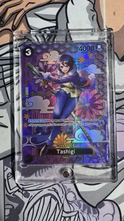 Bandai One Piece Tashigi Character SP ST06-006 Holo 4000 Power - Image 1