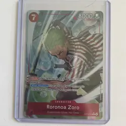 Roronoa Zoro OP14-015 Alternate Art - Azure Sea's Seven One Piece English Alt - Image 1