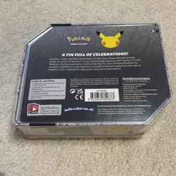 Pokemon Celebrations Lance’s Charizard V Tin Big 25th Anniversary (6 Packs) READ - Image 3