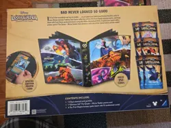 Disney Lorcana First Chapter Collector Set Bundle - 6 packs, portfolio, & promo - Image 2