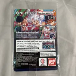 One Piece Monkey.D.Luffy College Basketball Promo Holo Card (Sealed) - Image 2