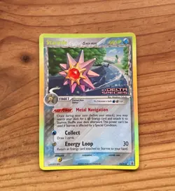 Pokemon TCG Starmie EX Delta Species Holo Rare Card 15/113 Stamped NM - Image 1