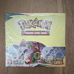 Pokemon Trading Card Game Evolving Skies Booster Box English MINT - Image 1