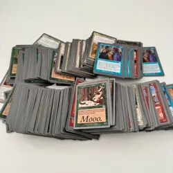 700 approx MTG Magic The Gathering vintage ALL UNGLUED CARDS BULK JOB LOT - Image 2