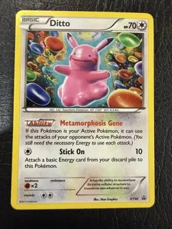 Ditto XY40 XY Black Star Promos Holo Pokemon Trading Card TCG LP+ - Image 1