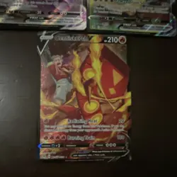 Pokemon Tornadus VMAX Rillaboom VMAX Centiskorch V Holo English Card Lot - Image 5