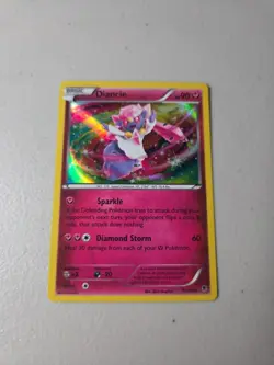 Pokemon Diancie Phantom Forces Holo Rare Card 71/119 XY - Image 1