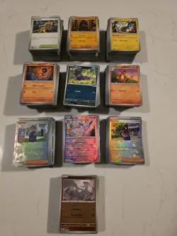 Pokemon TCG Holo, Reverse Holo, and Common card lot mix - Image 2