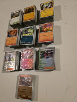 Pokemon TCG Holo, Reverse Holo, and Common card lot mix - Image 3