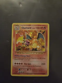 Pokemon TCG XY Evolutions Charizard Holo Rare Card #11/108 LP - Image 1