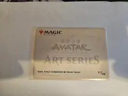 Appa, Aang's Companion Art Card MTG Avatar: TLA Nm/M - Image 2