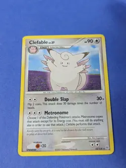 Clefable - 22/130 - Rare Diamond & Pearl - Pokemon Card - MP - Image 1