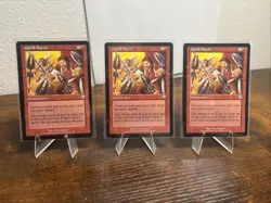 3x Uphill Battle Mercadian Masques UP NM to LP MTG Magic - Image 1