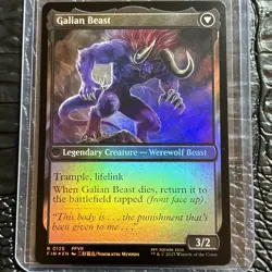 Vincent Valentine Final Fantasy Legendary Foil Rare NM - Image 4