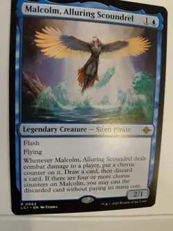 Malcolm, Alluring Scoundrel The Lost Caverns of Ixalan Regular - Image 1