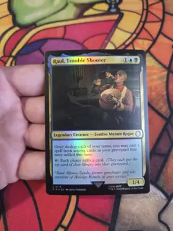 Raul, Trouble Shooter Universes Beyond: Fallout Foil MTG NM - Image 1