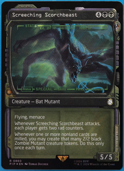 Screeching Scorchbeast (Showcase Surge 860) FOIL Fallout MINT (503655) ABUGames - Image 1