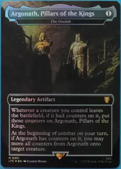 Argonath Pillars of the Kings The Ozolith (351) FOIL Lord of Rings NM (513776) - Image 1