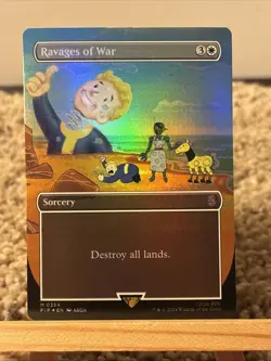 Ravages of War (Borderless) Universes Beyond: Fallout Foil - Image 1