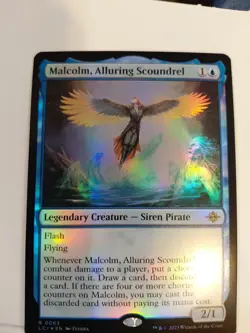 Malcolm, Alluring Scoundrel The Lost Caverns of Ixalan Foil - Image 1