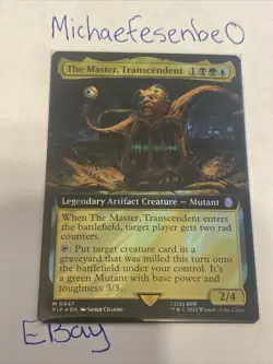 The Master, Transcendent - Extended Art Surge Foil - MTG Fallout - Image 1