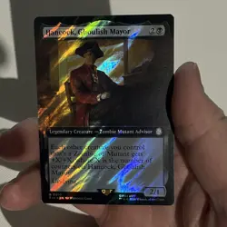 Hancock, Ghoulish Mayor NM Extended Art Surge Foil Unplayed Fallout - Image 1