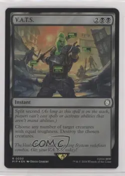 VATS Foil Magic: Universes Beyond: Fallout PIP #0050 - Image 1