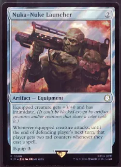 Nuka-Nuke Launcher-666 Surge Foil MTG Fallout - Image 1