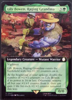 Lily Bowen, Raging Grandma - 927 Extended - Surge Foil MTG Fallout - Image 1
